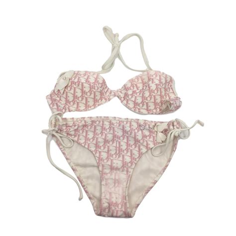 Maillot une pièce Christian Dior Rose taille 36 FR en Polyamide.